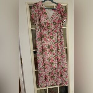Betsey Johnson Pink Floral Dress